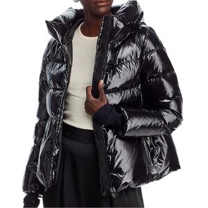 Herno laminar glazed Women's Black Puffer Jacket